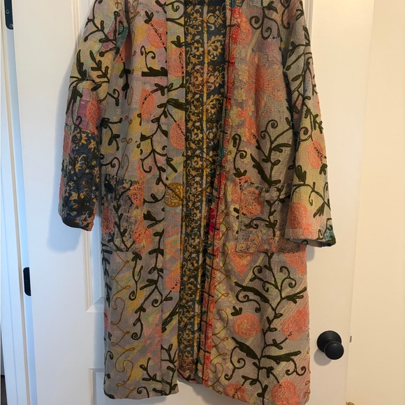 shes1oak Jackets & Blazers - ✨Vintage Kantha Suzani coat by Shes1Oak✨